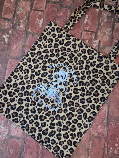 Hello Darkness Animal Print Tote Bag