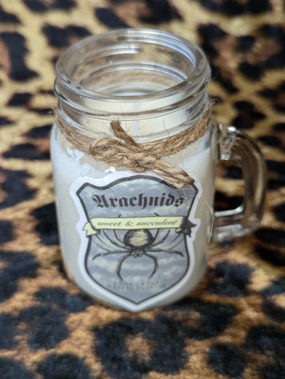 Handmade Arachnids Soya Candle