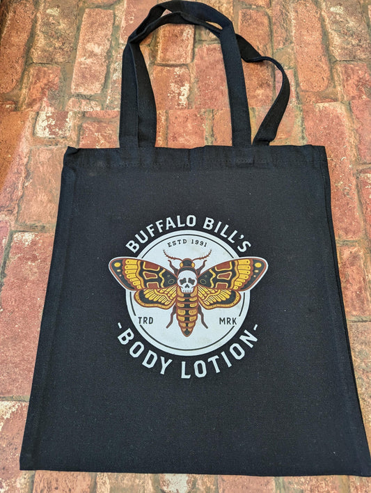 Black Canvas Medium Print 'Buffalo Bills' Tote Bag